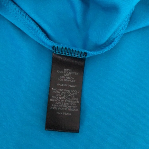 Express core performance tank blue XS - Picture 2 of 4